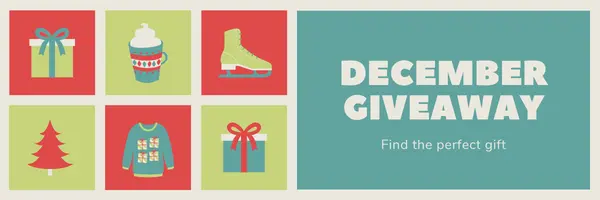 Holiday email banner for giveaway