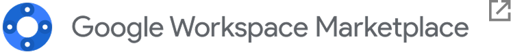 Google Workspace Marketplace logo with open in new window icon