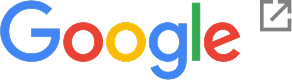 Google logo with open in new window icon