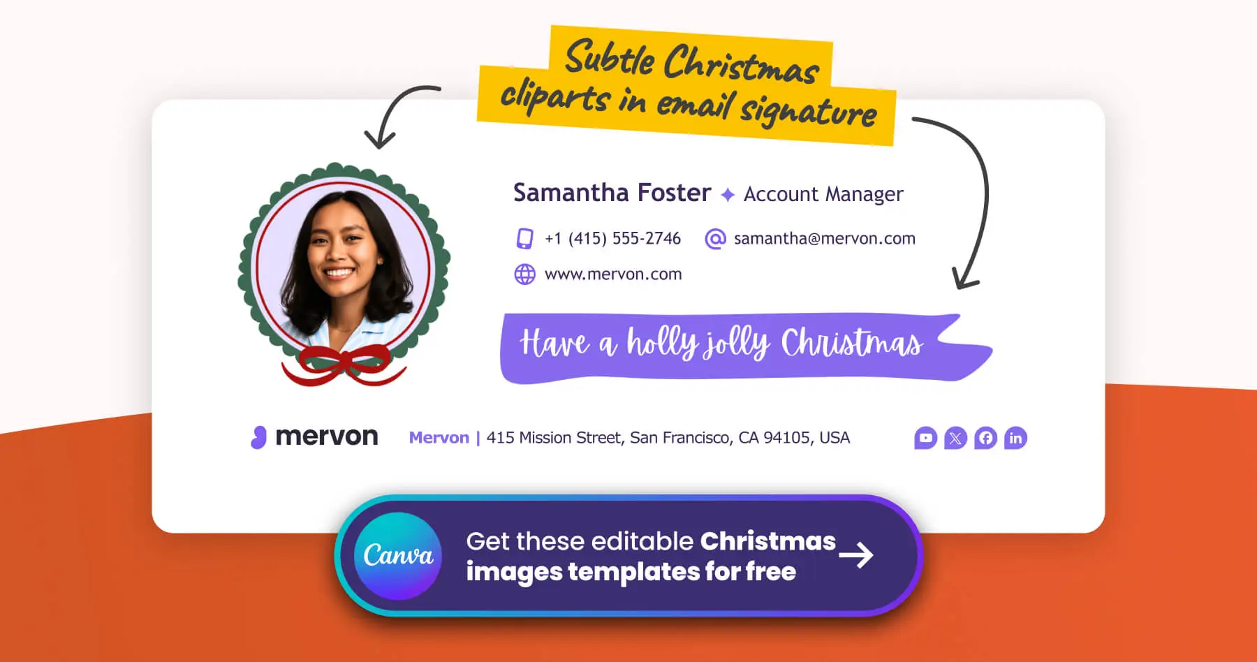 christmas-clip-arts-for-email-signature Christmas cliparts template for email signatures