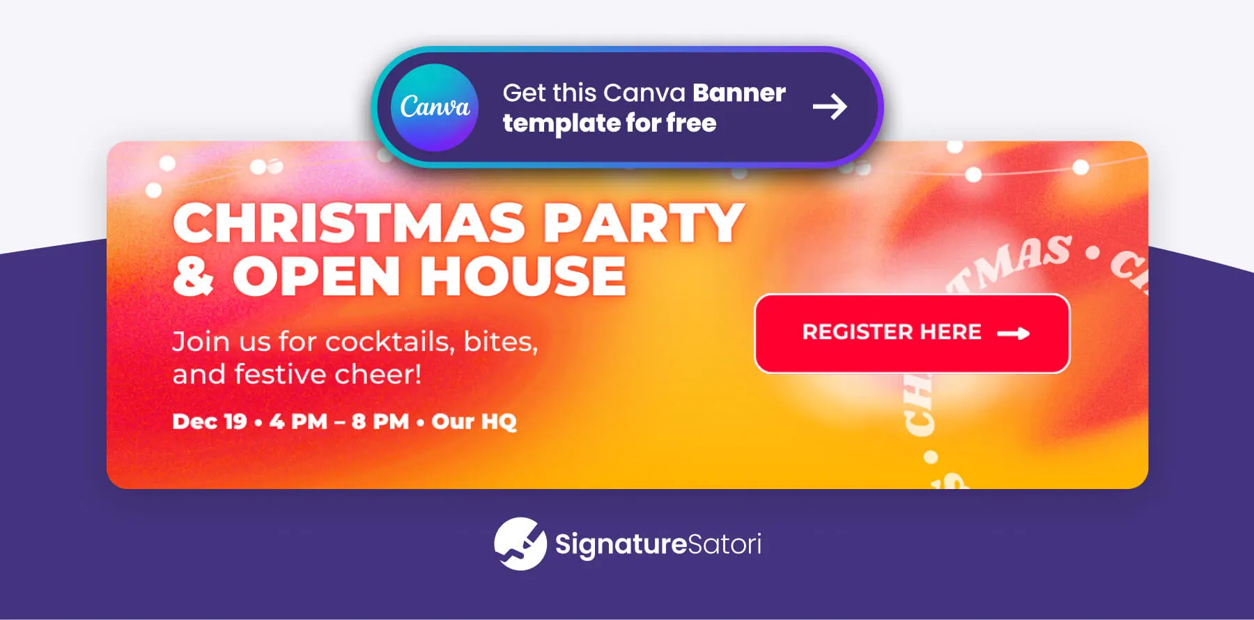 christmas-party-email-banner-invitation-template Christmas party email banner template for Canva
